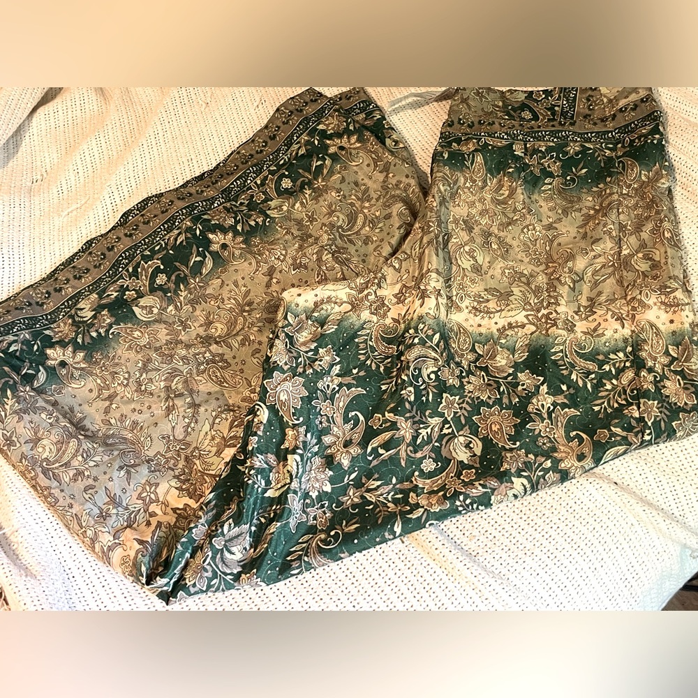 Jayli Imports QUEEN JANE SILK PANTS